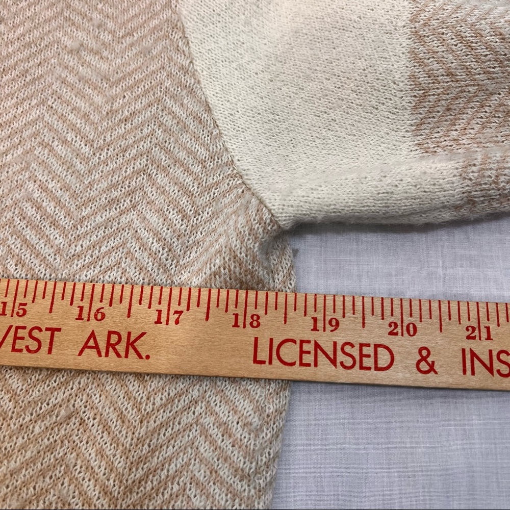 Alicia Adams Alpaca Cream and Tan Sweater - Picture 6 of 8